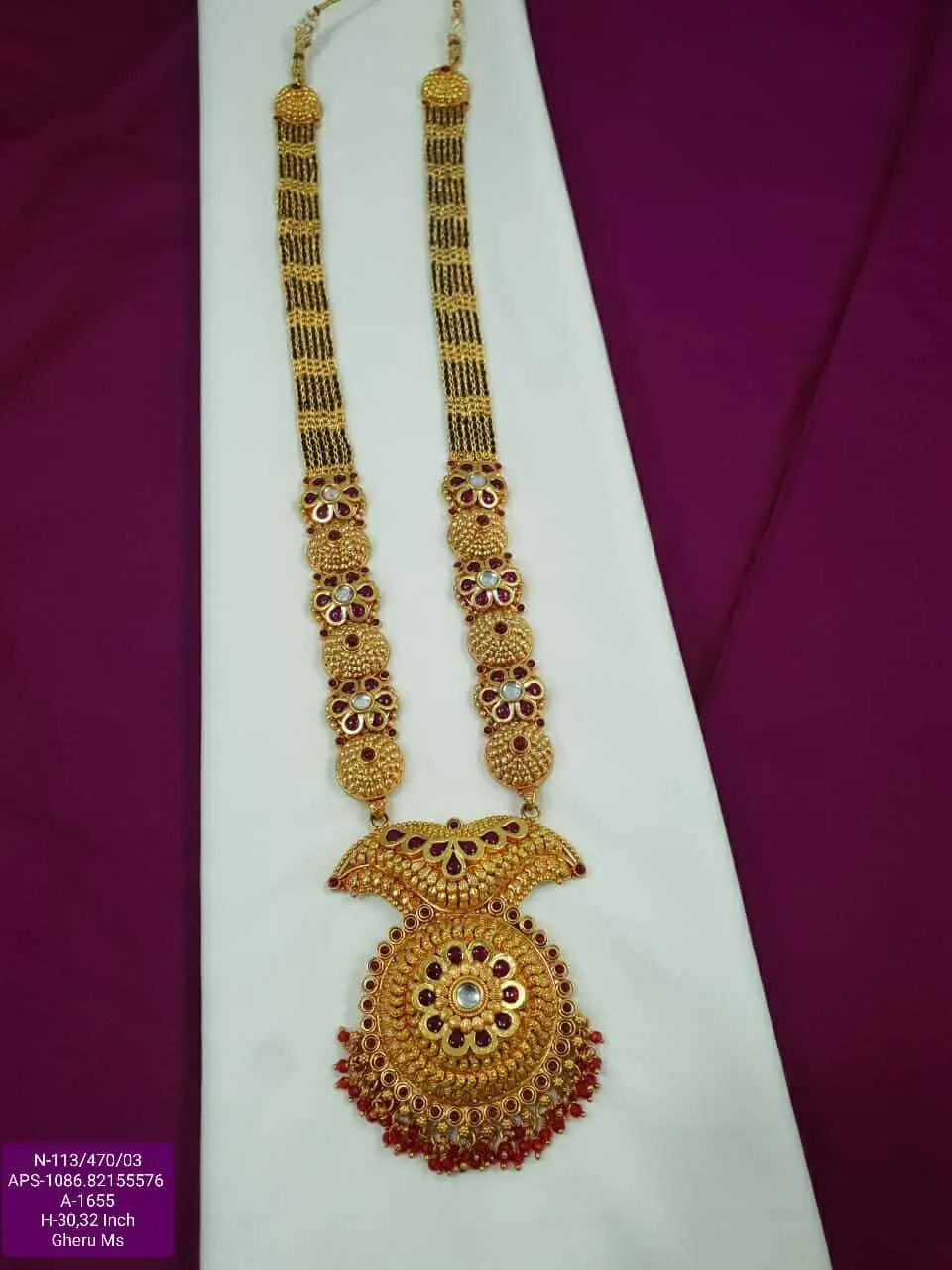 Gheru Pendent Mangalsutra classic