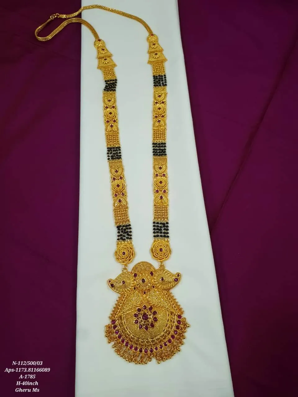 Gheru Pendent Mangalsutra